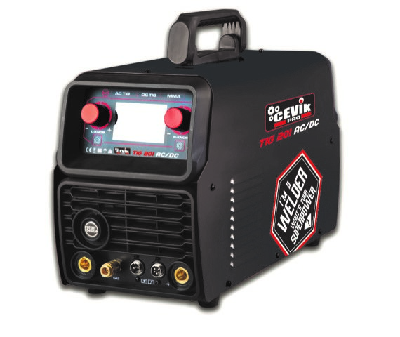 SOLDADOR INVERTER CEVIK PRO TIG 200 AMPERIOS CE-TIG201ACDC